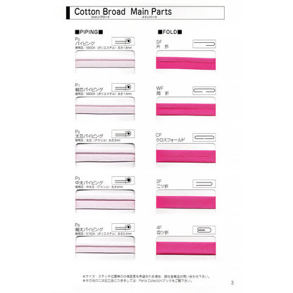 STARBRAND 5780 コットンブロード 加工形状