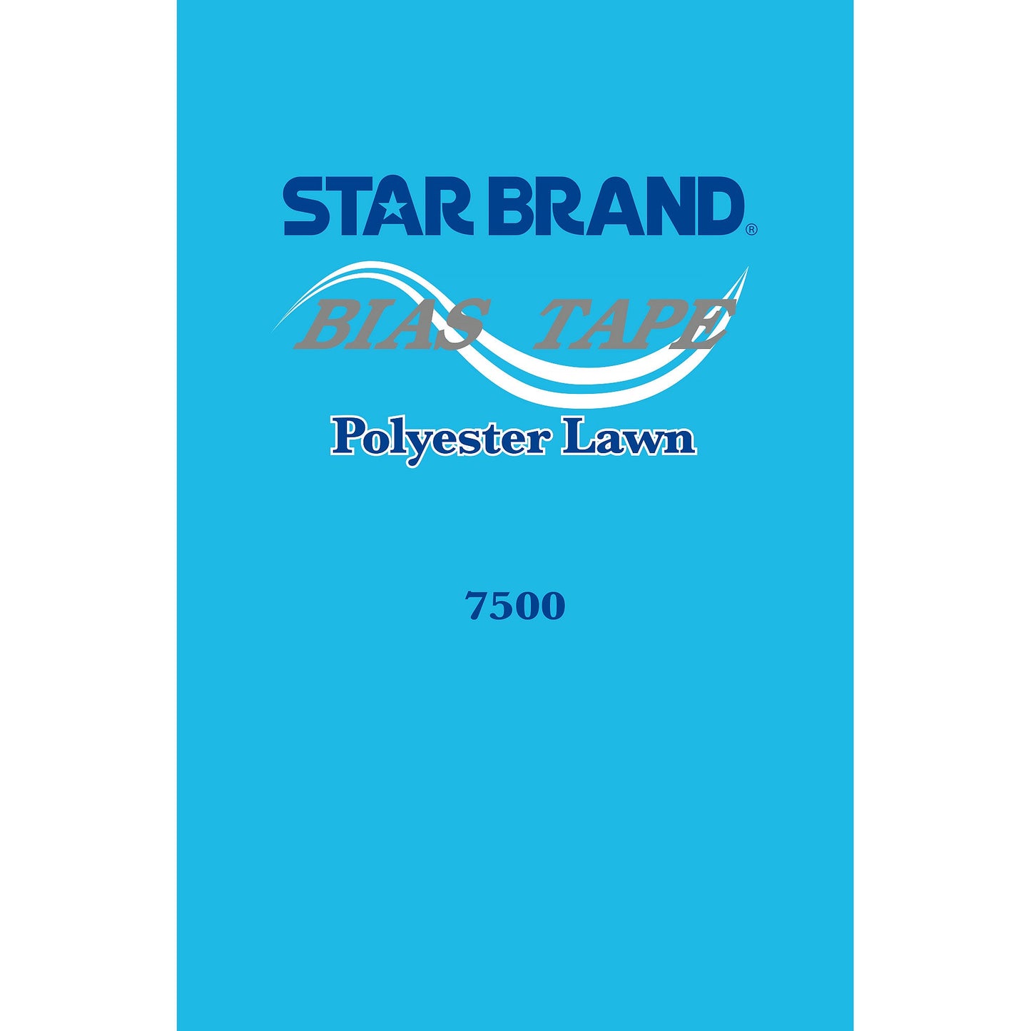 7500 ポリエステルローン 生地  STAR BIAS サンプル帳画像1