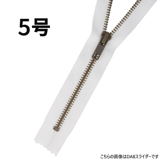 5RGKBC メーカー発注 5号 アンティークゴールド 止め その他 金属ファスナー