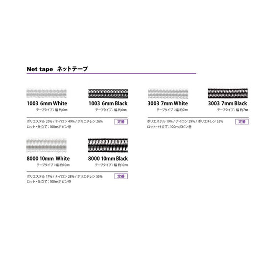 3003 形状保持ネットテープ