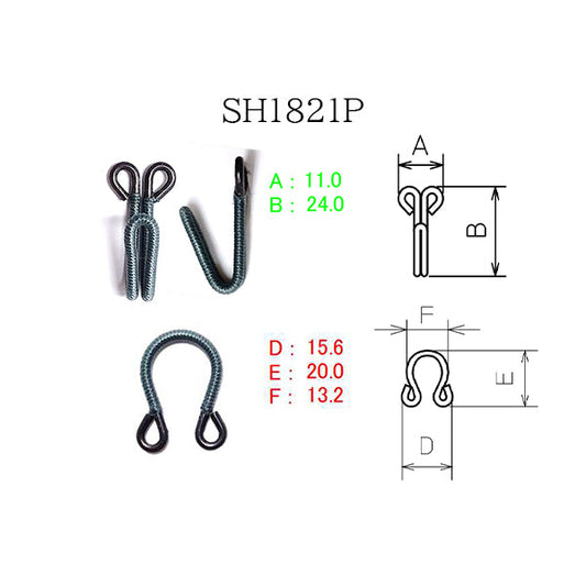 SH1821P Fine Hook L