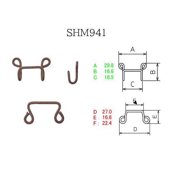 SHM941 雅ノーマルタイプM941 – APPM（アパレルパーツマーケット