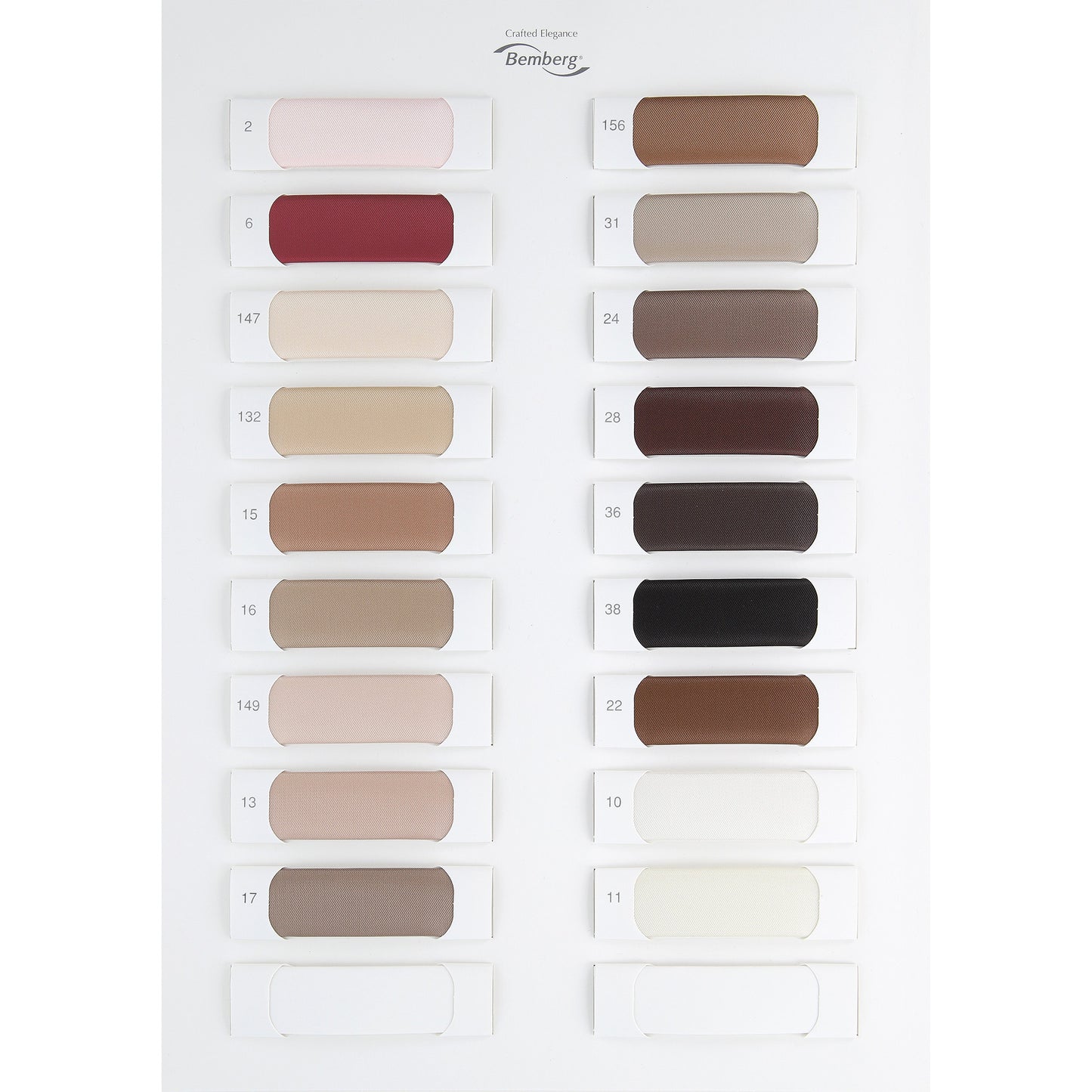 AKP1350 Sample Book Twill Bemberg Lining