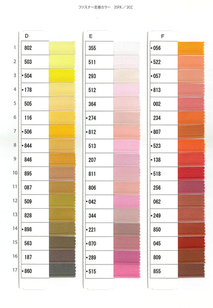 3VSOR サンプル 3号 開き その他 「ビスロン」ファスナー