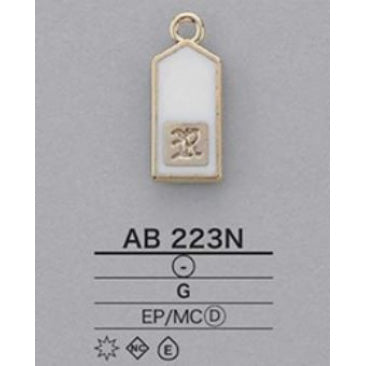 AB223N Plating, glossy motif parts