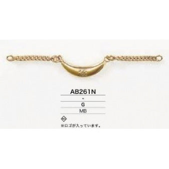 AB261N Shiny Plated Collar Hanger