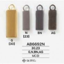 AB6692N Plated zipper point