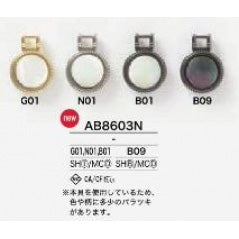 AB8603N メッキ ファスナーポイント