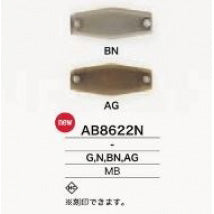 AB8622N メッキ メタルプレート