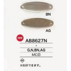 AB8627N Plated Metal Plate