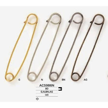 AC5986N Plated kilt pin