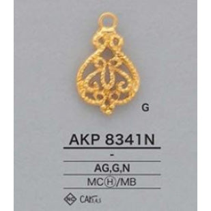 AKP8341N Plated motif parts