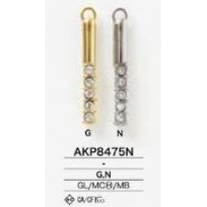 AKP8475N Plated zipper point