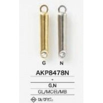 AKP8478N Plated zipper point