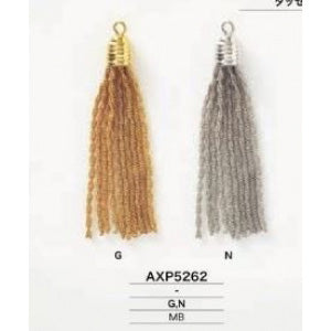 [Discontinued] AXP5262 Shiny Plated Chain Tassel