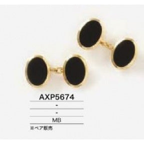 AXP5674 Plated Cufflinks