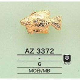 AZ3372 Glossy Plated Tuck Pin