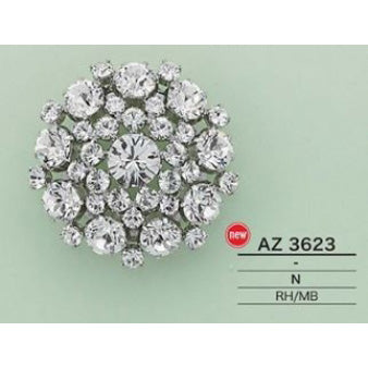[Discontinued] AZ3623 Plated Scarf Ring
