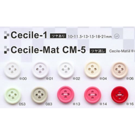 CM5_10 セシールマット釦 – APPM（アパレルパーツマーケット）- 服飾資材 BtoB 卸売・仕入れ通販サイト