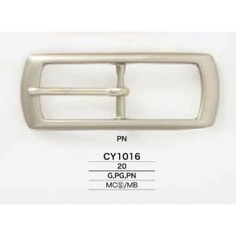 【廃番】CY1016 メッキ 通し型バックル