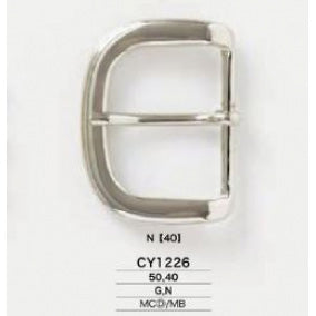 【廃番】CY1226 メッキ 帆型バックル