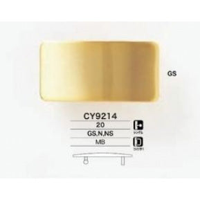 [Discontinued] CY9214 Plated Top Buckle