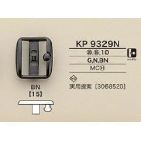 KP9329N メッキ ツヤあり ベルトフロントパーツ