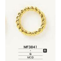 MF3841 Shiny plated jump ring