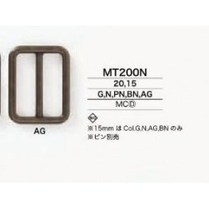 MT200N Plated through-type buckle