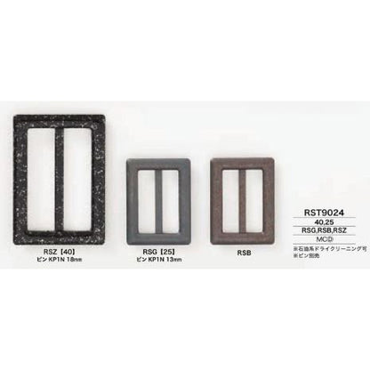 RST9024 Plated through-type buckle