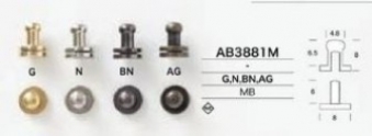 AB3881L ベルト用ネジ式トップパーツ
