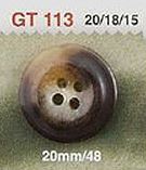 GT113 ポリエステルボタン