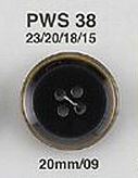 PWS38 ポリエステルボタン