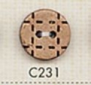 C231 ヤシ釦