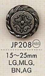 JP208 メッキ釦