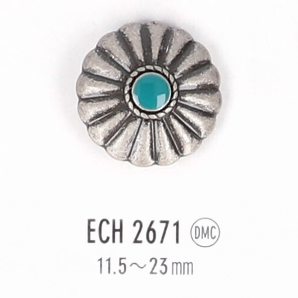 ECH2671 金属ボタン