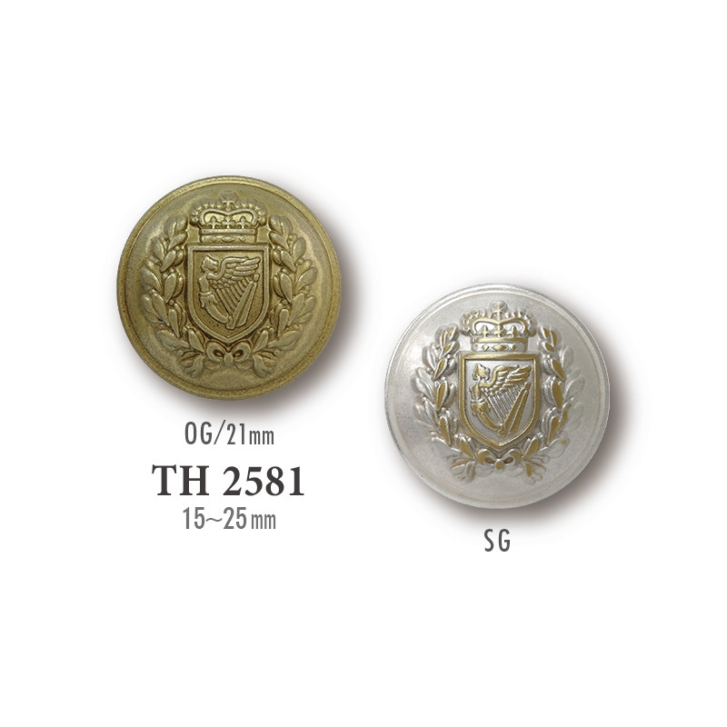 TH2581 金属ボタン