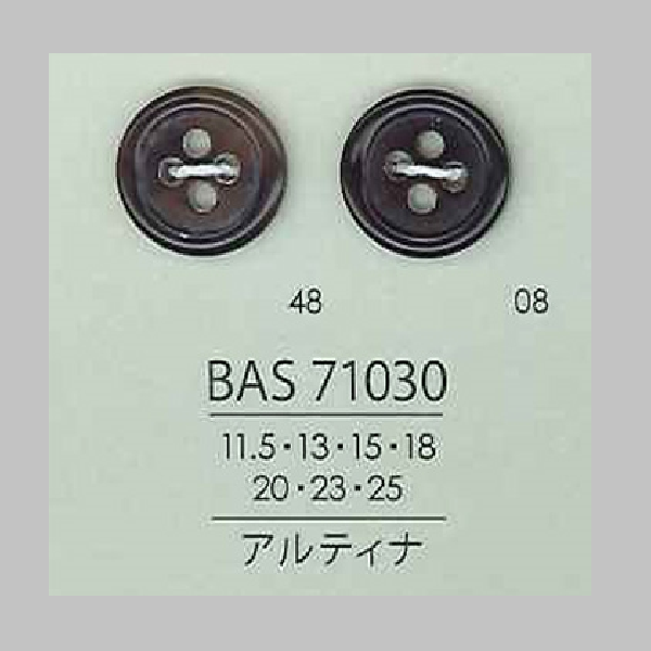 BAS71030 貝ボタン （カラス貝）